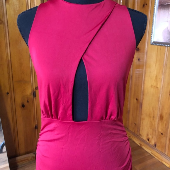 Ootn red cut out dress - Picture 3 of 10